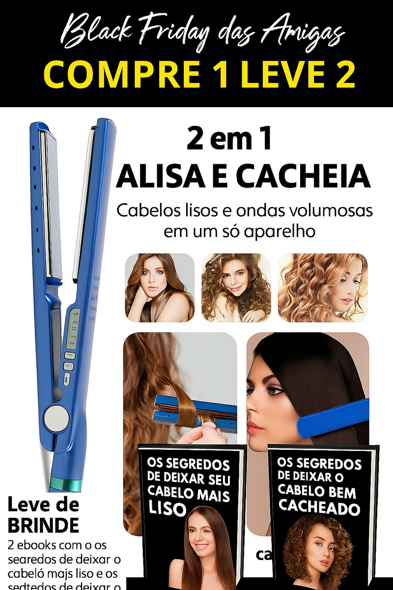 Chapinha Nano Titanium (alisa e modela) Leve 2, Pague 1 –  Esquenta Black Friday das Amigas