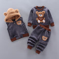 Conjunto de Moletom Aconchego - Ursinho Feliz!