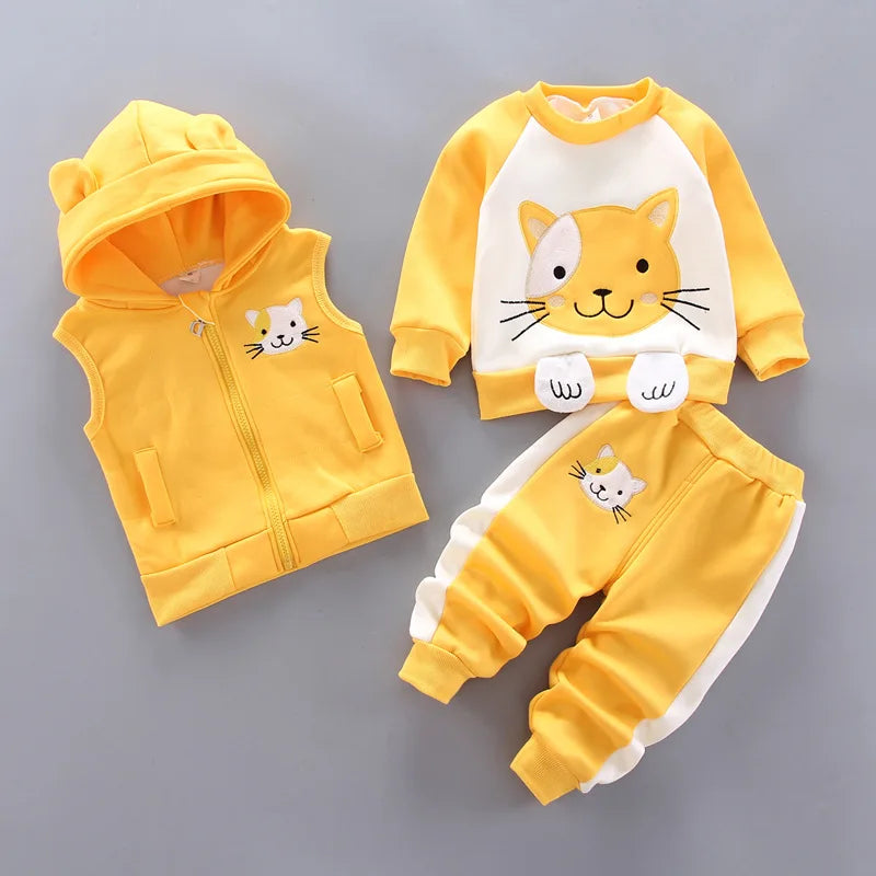 Conjunto de Moletom Aconchego - Ursinho Feliz!