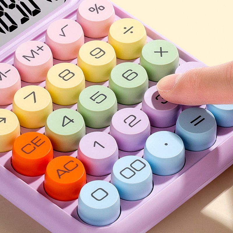 Calculadora Retrô Colorida