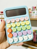 Calculadora Retrô colorida