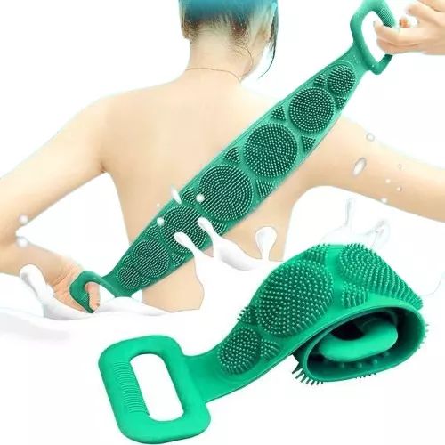 Escova de Banho em Silicone: Banhos Relaxantes e Pele Renovada!
