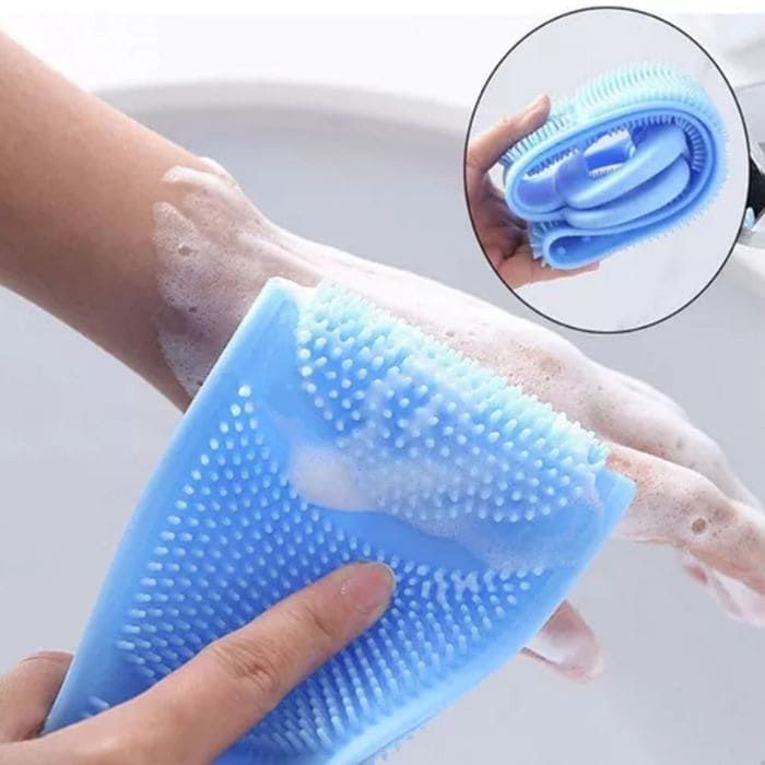 Escova de Banho em Silicone: Banhos Relaxantes e Pele Renovada!